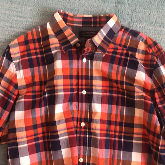 Banana republic soft Wash casual button down - Picture 4 of 4
